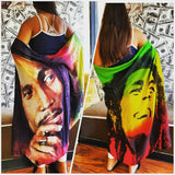 Bob Marley Babylon Love Sarong Beach Wrap